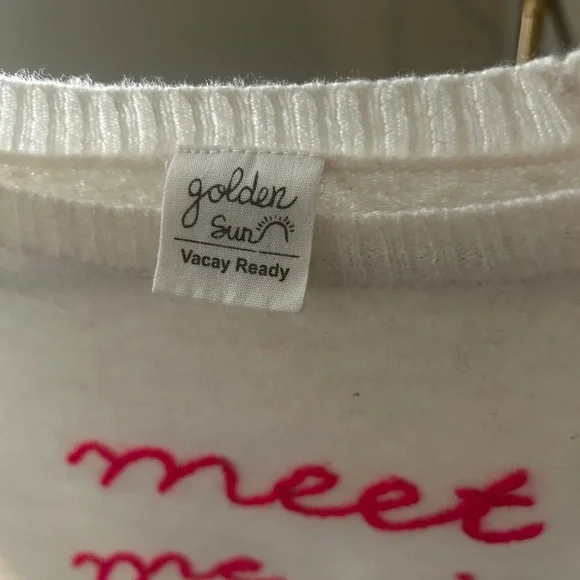 Luxury Brand ( GOLDEN SUN ) meet me in aspen ! Lightweight sweater ⛷️⛷️⛷️⛷️ - Picture 2 of 4